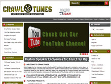 Tablet Screenshot of crawltunes.com